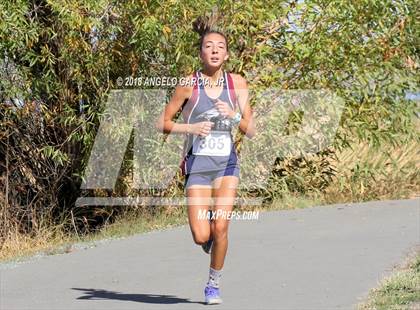 Thumbnail 1 in BVAL Girls Cross Country Championship photogallery.