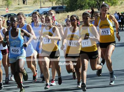 Thumbnail 2 in BVAL Girls Cross Country Championship photogallery.