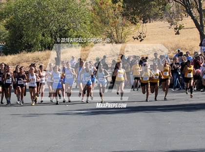 Thumbnail 3 in BVAL Girls Cross Country Championship photogallery.