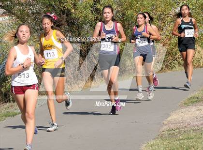 Thumbnail 3 in BVAL Girls Cross Country Championship photogallery.