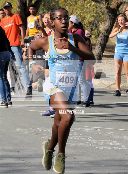 Thumbnail 3 in BVAL Girls Cross Country Championship photogallery.
