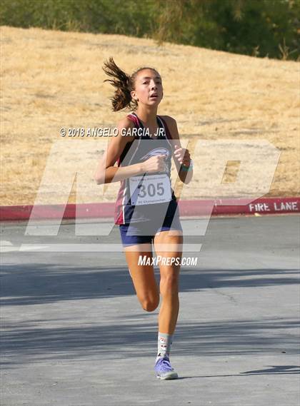 Thumbnail 1 in BVAL Girls Cross Country Championship photogallery.