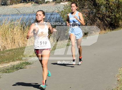 Thumbnail 1 in BVAL Girls Cross Country Championship photogallery.