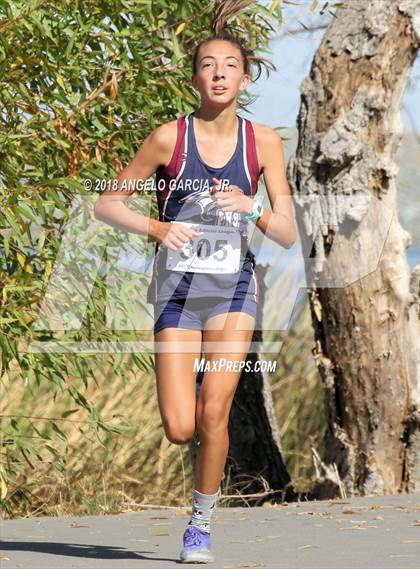 Thumbnail 3 in BVAL Girls Cross Country Championship photogallery.