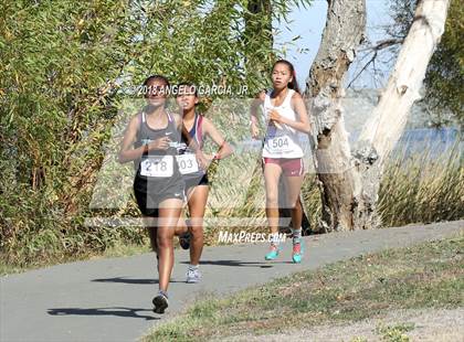 Thumbnail 3 in BVAL Girls Cross Country Championship photogallery.