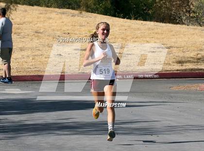 Thumbnail 1 in BVAL Girls Cross Country Championship photogallery.