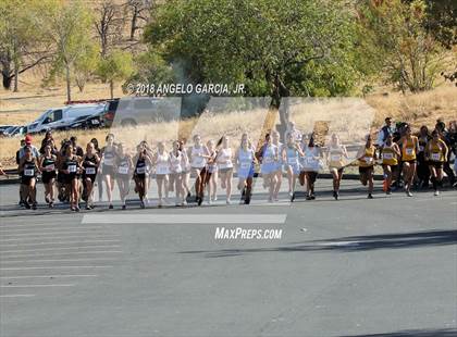 Thumbnail 2 in BVAL Girls Cross Country Championship photogallery.