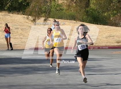 Thumbnail 2 in BVAL Girls Cross Country Championship photogallery.