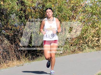 Thumbnail 3 in BVAL Girls Cross Country Championship photogallery.