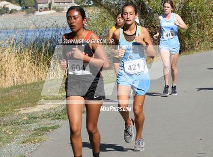 Thumbnail 2 in BVAL Girls Cross Country Championship photogallery.