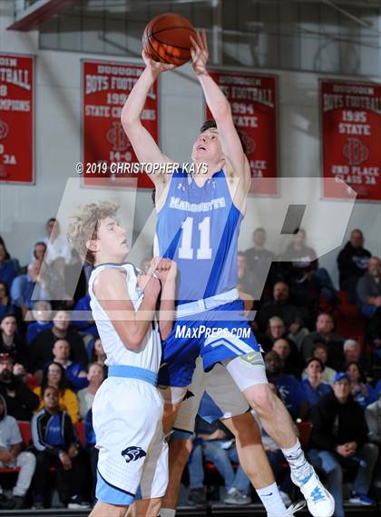 Thumbnail 1 in Marquette Catholic vs. Pinckneyville (IHSA 2A Sectional Semifinal) photogallery.