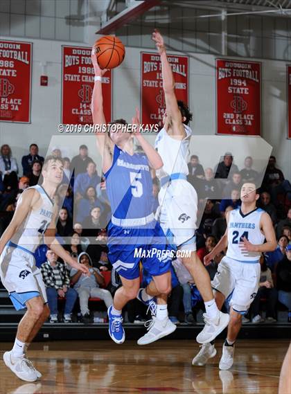 Thumbnail 2 in Marquette Catholic vs. Pinckneyville (IHSA 2A Sectional Semifinal) photogallery.