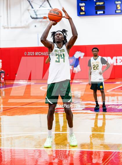 Thumbnail 1 in Holy Cross Vs St Joseph (The Preview HS Showcase) photogallery.
