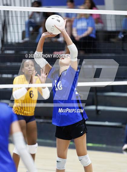 Thumbnail 3 in Trinity of Durham and Chapel Hill vs Fayetteville Christian (Warrior Fall Showcase) photogallery.