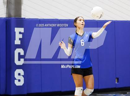 Thumbnail 3 in Trinity of Durham and Chapel Hill vs Fayetteville Christian (Warrior Fall Showcase) photogallery.