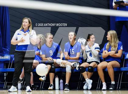 Thumbnail 3 in Trinity of Durham and Chapel Hill vs Fayetteville Christian (Warrior Fall Showcase) photogallery.