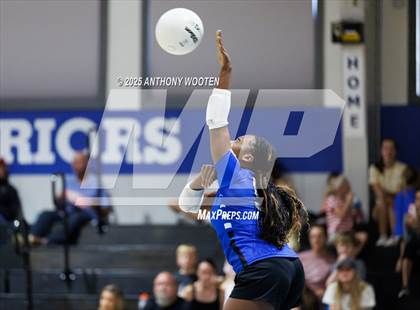 Thumbnail 2 in Trinity of Durham and Chapel Hill vs Fayetteville Christian (Warrior Fall Showcase) photogallery.