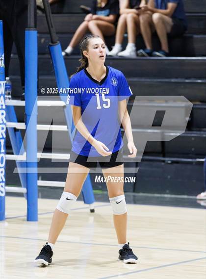 Thumbnail 3 in Trinity of Durham and Chapel Hill vs Fayetteville Christian (Warrior Fall Showcase) photogallery.