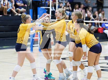 Thumbnail 1 in Trinity of Durham and Chapel Hill vs Fayetteville Christian (Warrior Fall Showcase) photogallery.