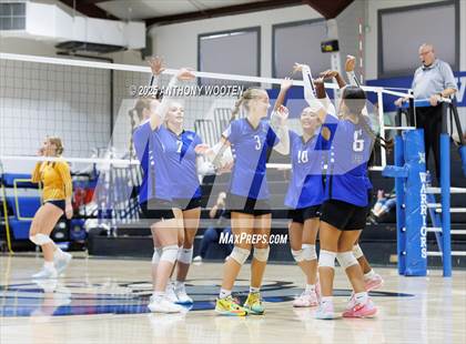 Thumbnail 2 in Trinity of Durham and Chapel Hill vs Fayetteville Christian (Warrior Fall Showcase) photogallery.