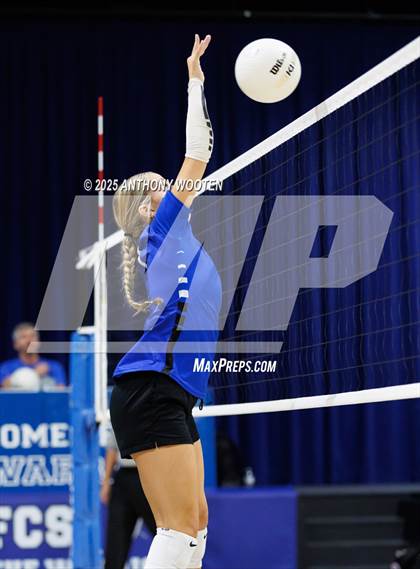 Thumbnail 3 in Trinity of Durham and Chapel Hill vs Fayetteville Christian (Warrior Fall Showcase) photogallery.