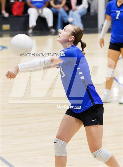 Thumbnail 2 in Trinity of Durham and Chapel Hill vs Fayetteville Christian (Warrior Fall Showcase) photogallery.