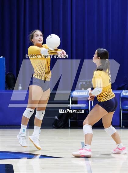 Thumbnail 2 in Trinity of Durham and Chapel Hill vs Fayetteville Christian (Warrior Fall Showcase) photogallery.