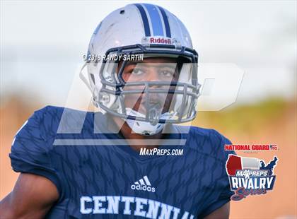 Thumbnail 2 in Franklin @ Centennial (2017 MaxPreps Rivalry Series) photogallery.
