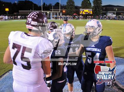 Thumbnail 3 in Franklin @ Centennial (2017 MaxPreps Rivalry Series) photogallery.