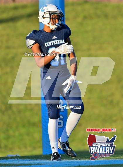 Thumbnail 3 in Franklin @ Centennial (2017 MaxPreps Rivalry Series) photogallery.