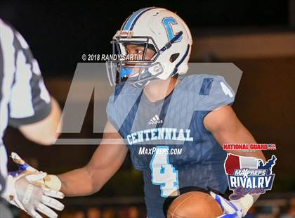 Thumbnail 2 in Franklin @ Centennial (2017 MaxPreps Rivalry Series) photogallery.