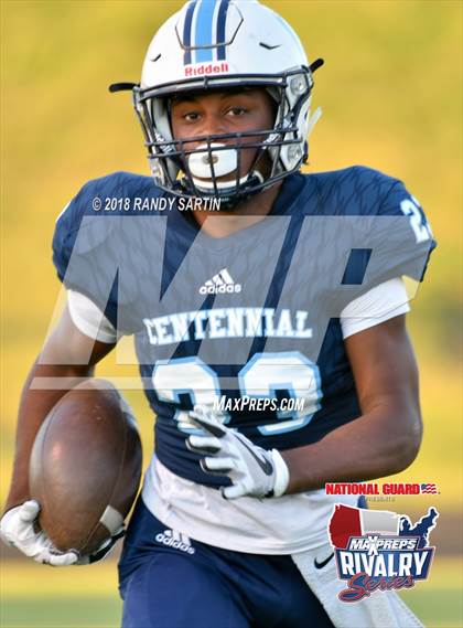 Thumbnail 3 in Franklin @ Centennial (2017 MaxPreps Rivalry Series) photogallery.