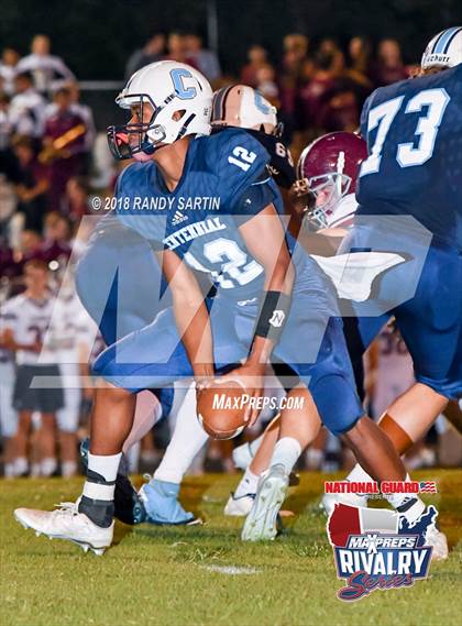 Thumbnail 1 in Franklin @ Centennial (2017 MaxPreps Rivalry Series) photogallery.