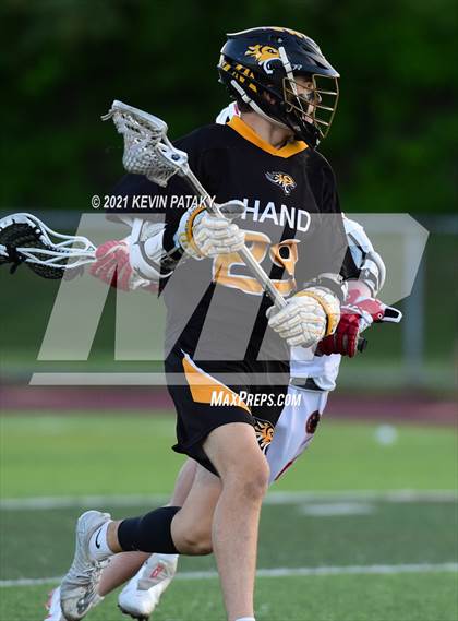 Thumbnail 3 in Daniel Hand vs. Fairfield Prep (SCC D1 Final) photogallery.