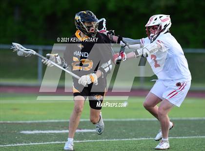 Thumbnail 3 in Daniel Hand vs. Fairfield Prep (SCC D1 Final) photogallery.