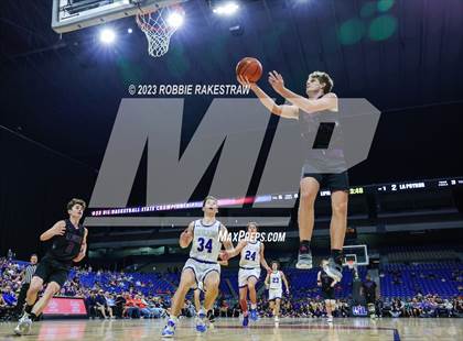 Thumbnail 1 in Lipan vs. LaPoynor (UIL 2A Basketball State Final) photogallery.