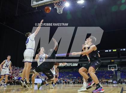 Thumbnail 2 in Lipan vs. LaPoynor (UIL 2A Basketball State Final) photogallery.