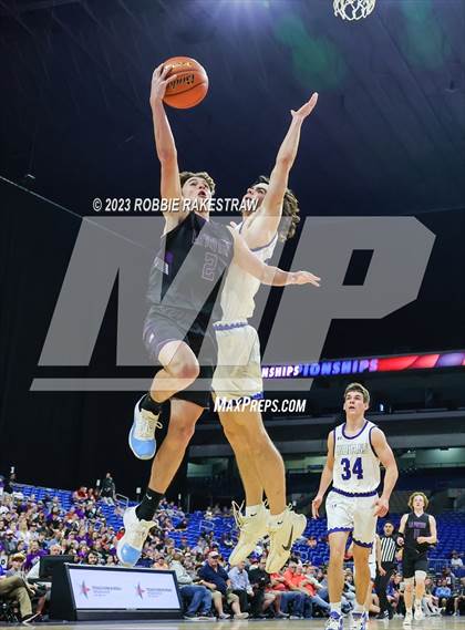 Thumbnail 2 in Lipan vs. LaPoynor (UIL 2A Basketball State Final) photogallery.