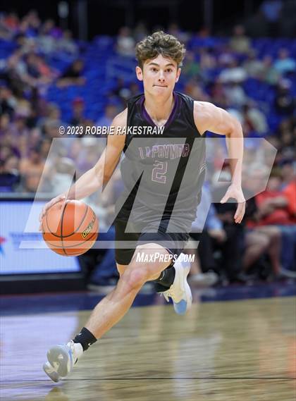 Thumbnail 2 in Lipan vs. LaPoynor (UIL 2A Basketball State Final) photogallery.