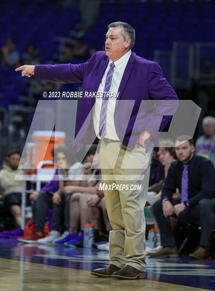 Thumbnail 1 in Lipan vs. LaPoynor (UIL 2A Basketball State Final) photogallery.