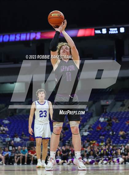 Thumbnail 1 in Lipan vs. LaPoynor (UIL 2A Basketball State Final) photogallery.