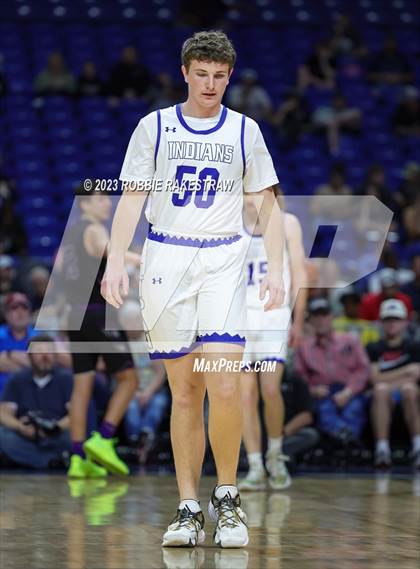 Thumbnail 3 in Lipan vs. LaPoynor (UIL 2A Basketball State Final) photogallery.