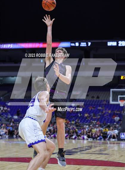 Thumbnail 1 in Lipan vs. LaPoynor (UIL 2A Basketball State Final) photogallery.