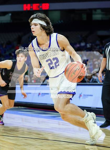 Thumbnail 3 in Lipan vs. LaPoynor (UIL 2A Basketball State Final) photogallery.