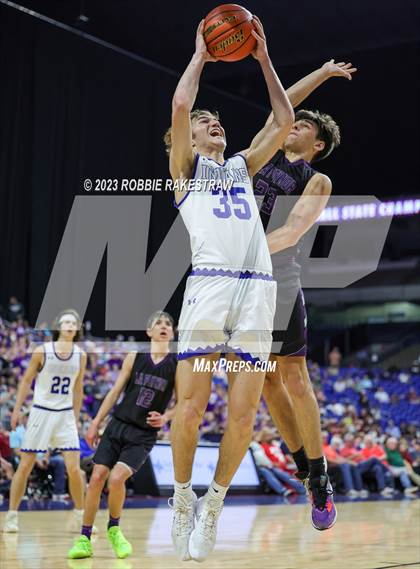 Thumbnail 1 in Lipan vs. LaPoynor (UIL 2A Basketball State Final) photogallery.