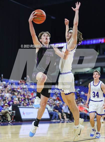 Thumbnail 2 in Lipan vs. LaPoynor (UIL 2A Basketball State Final) photogallery.