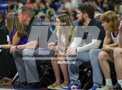 Thumbnail 2 in Lipan vs. LaPoynor (UIL 2A Basketball State Final) photogallery.