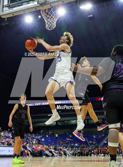 Thumbnail 3 in Lipan vs. LaPoynor (UIL 2A Basketball State Final) photogallery.