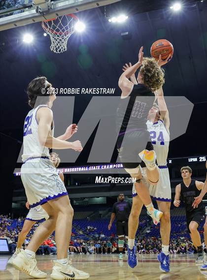 Thumbnail 3 in Lipan vs. LaPoynor (UIL 2A Basketball State Final) photogallery.