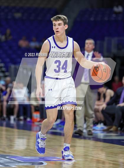 Thumbnail 1 in Lipan vs. LaPoynor (UIL 2A Basketball State Final) photogallery.